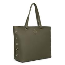 Bolsa JACK Feminina Sacola Ombro Tiracolo Verde Militar Marca Josy Anny Bolsa JACK Feminina Sacola Ombro Tiracolo Verde Militar Marca Josy Anny