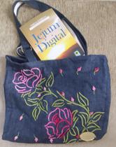 Bolsa Jeans Rosas Bolsa Jeans Rosas