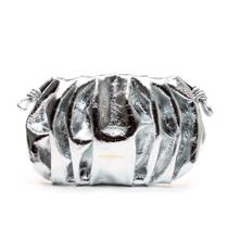 Bolsa Jess Couro Prata Cecconello Css2512-5