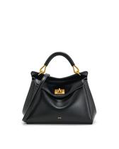 Bolsa JW PEI Lucia 26x16,5x10 cm Preta em material vegano Bolsa JW PEI Lucia 26x16,5x10 cm Preta em material vegano