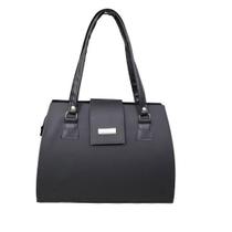 BOLSA KEFRENS LISA material sintético PRETA ALÇA DE OMBRO BOLSA KEFRENS LISA material sintético PRETA ALÇA DE OMBRO