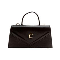 Bolsa Kim Couro Preto Cecconello 2323-3