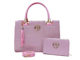 Bolsa kit 2 peças fashion gliter Bolsa kit 2 peças fashion gliter