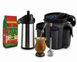 Bolsa Kit Chimarrão Tererê Porta Cuia/Bomba/Erva Mate/Garrafa Térmica Mod037