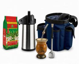 Bolsa Kit Chimarrão Tererê Porta Cuia/Bomba/Erva Mate/Garrafa Térmica Mod037