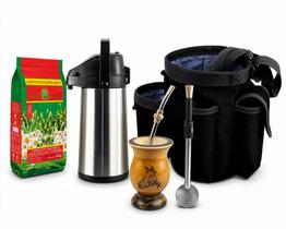 Bolsa Kit Chimarrão Tererê Porta Cuia/Bomba/Erva Mate/Garrafa Térmica Mod037