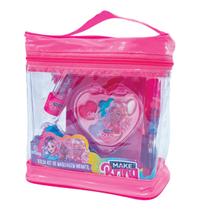 Bolsa Kit Maquiagem Infantil Makebrinq Polibrinq Mk03