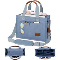 Bolsa KKXIU Sacola de lona de tamanho grande cinza com zíper Bolsa KKXIU Sacola de lona de tamanho grande cinza com zíper