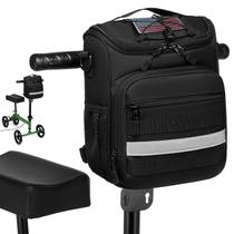 Bolsa Knee Walker Handlebar, cesta frontal com bolso refrigerador Bolsa Knee Walker Handlebar, cesta frontal com bolso refrigerador