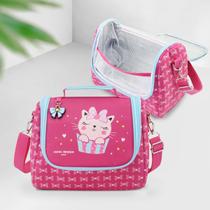 Bolsa Lancheira Necessaire Térmica Lanches Infantil Criança Menino Menina Escola Creche Passeio