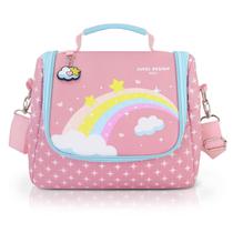 Bolsa Lancheira Necessaire Térmica Lanches Infantil Criança Menino Menina Escola Creche Passeio Bolsa Lancheira Necessaire Térmica Lanches Infantil Criança Menino Menina Escola Creche Passeio