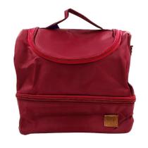 Bolsa Lancheira Térmica 2 divisórias com Zíper e Alça Qualis