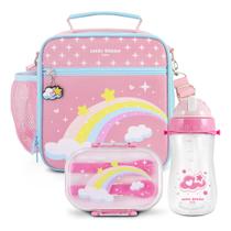 Bolsa Lancheira Térmica Infantil Marmita Garrafinha Escolar Bolsa Lancheira Térmica Infantil Marmita Garrafinha Escolar