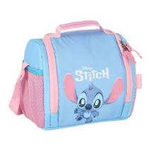 Bolsa Lancheira Térmica Infantil Stitch Bebê Disney Azul Bolsa Lancheira Térmica Infantil Stitch Bebê Disney Azul