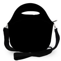 Bolsa Lancheira Térmica Lancheira Escolar Lancheira Infantil Marmiteira - Preta - Mega Oferta