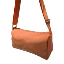 Bolsa Lateral Alça Grossa Transversal Casual Cor:salmão Bolsa Lateral Alça Grossa Transversal Casual Cor:salmão