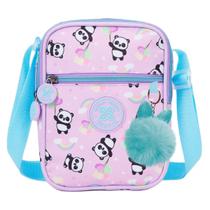 Bolsa Lateral College Panda Balão Juvenil Feminino Xeryus