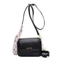 Bolsa Lateral Feminina com alça Ajustável e Removivel na Cor Preta