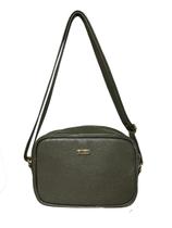 Bolsa Lateral Feminina Em Couro Legitimo Fechamento Em Ziper Espaçosa Bolsa Lateral Feminina Em Couro Legitimo Fechamento Em Ziper Espaçosa