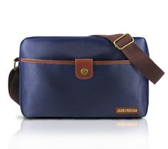 Bolsa Lateral For Men II Jacki Design - AHL17208 Azul/Marrom