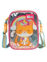 Bolsa Lateral Menina Lateral Gatinho Confetti Original Bolsa Lateral Menina Lateral Gatinho Confetti Original