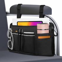 Bolsa lateral para cadeira de rodas HIKASO Armrest Storage com porta-copos preta Bolsa lateral para cadeira de rodas HIKASO Armrest Storage com porta-copos preta