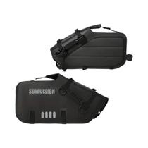 Bolsa Lateral Para Motocicleta Impermeável De Grande Capacidade 18L/28L/48L 2 Peças Ajuste Universal