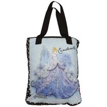 Bolsa Lateral Princesa Cinderela com Zíper - Disney