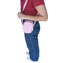 Bolsa Lateral ROSA unissex Shoulder MINI BAG bolsa Transversal Zíper 15X11X8