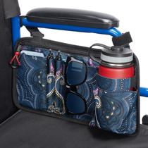 Bolsa lateral Walker JOYTUTUS para cadeira de rodas, andador e scooter Bolsa lateral Walker JOYTUTUS para cadeira de rodas, andador e scooter