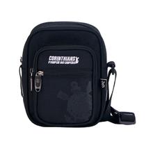 Bolsa Lateral Xeryus SH01 Esportiva Corinthians Unissex Preto - Bolsa Lateral Xeryus SH01 Esportiva Corinthians Unissex Preto -