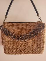 Bolsa lina croche