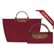 Bolsa Longchamp Feminina Preta - Modelo L1625089 P59