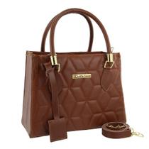 Bolsa Lorena Bordada Paris Feminina Transversal e de Mão Selfie Store