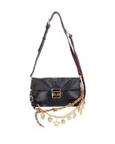 Bolsa Luiza Barcelos Alça Couro Corrente Feminina Original Bolsa Luiza Barcelos Alça Couro Corrente Feminina Original