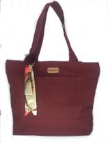 Bolsa Lulu com Lenço-Pompom Vinho - Fábio Maltez