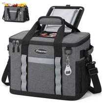 Bolsa macia Cooler Maelstrom, 35 latas, cinza à prova de vazamentos
