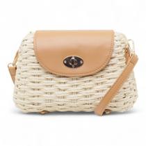 Bolsa Madame Marie Corda Tampa Arredondada