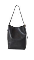 Bolsa Madewell The Essential Bucket Tote em Couro Preto