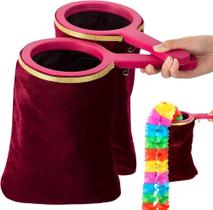Bolsa Magic Change LMCIEZR Red Velvet com zíper para crianças/adultos Bolsa Magic Change LMCIEZR Red Velvet com zíper para crianças/adultos