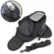 Bolsa Magnética Impermeável Para Tanque De Moto Alforge