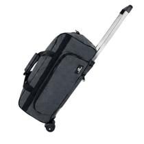 Bolsa mala bagagem mão bordo aviao média viagem com rodinha - Cinza escuro MESCLA Bolsa mala bagagem mão bordo aviao média viagem com rodinha - Cinza escuro MESCLA