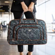 Bolsa Mala Bagagem Sacola Grande Viagem Poliéster Com Alça