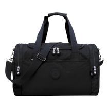 Bolsa Mala Bordo Alça Transversal Lateral Ombro Viagem Impermeavel Espaçosa Reforçada Resistente Academia Fitness Lateral Ombro Grande - Meimi Amores