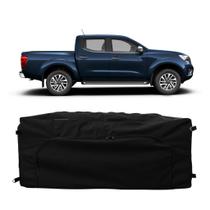 Bolsa Mala Caçamba Frontier Todas 360 Litros Pickup Preto
