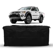 Bolsa Mala Caçamba L200 Triton Todas 840 Litros Pickup Preto - Breeze