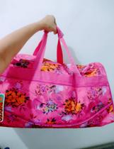 Bolsa mala Clio floral 60 LT ideal para viagem Bolsa mala Clio floral 60 LT ideal para viagem
