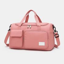 Bolsa Mala com Porta Tênis Impermeável Unissex Alça Regulável Academia Viagem Bolsa Mala com Porta Tênis Impermeável Unissex Alça Regulável Academia Viagem
