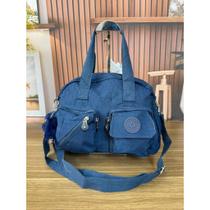 Bolsa Mala Compacta Multifuncional Acompanha Alça Transversal Múltiplos Bolsos e Chaveiro