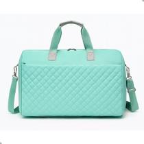 Bolsa Mala de Mão Bordo Matelassê Espaçosa Viagem, Multiuso, Mala Grande com Zíper, Academia, Praia, Cabine Avião, Dia a Dia, Linha Premium